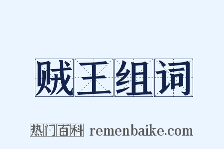 贼王组词是什么意思的图片